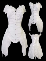white lace corset dress m1911b