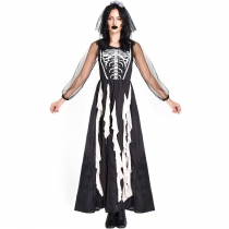 Mexican Necromancer makeup party Bride Skull Clothing M40250