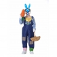 Baby Bunny Cartoon Rabbit Halloween  Animal Cosplay Costume For Adult XY82330