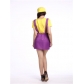 Mario Dress Cosplay Costume for adult with hat and stockings M40258