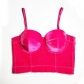 Real Velvet Bra Solid Color Steel Ring Body Shaping Vest All-Match Corset KN8199