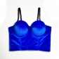 Real Velvet Bra Solid Color Steel Ring Body Shaping Vest All-Match Corset KN8199